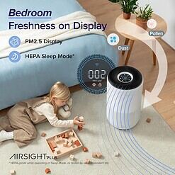 LEVOIT Air Purifiers for Home Large Room Up to 1980 Ft² in 1 Hr, Core 400S-P, White