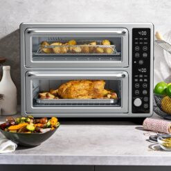 bella PRO - DoubleUp Oven with Probe Thermometer - Stainless Steel