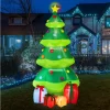 Best Choice Products 10ft Inflatable Christmas Tree, Large Lighted Outdoor Blow Up Decor w/ 10 LED Lights