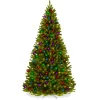 Best Choice Products 6ft Pre-Lit Spruce Hinged Artificial Christmas Tree w/ 250 Multicolored Lights, Stand