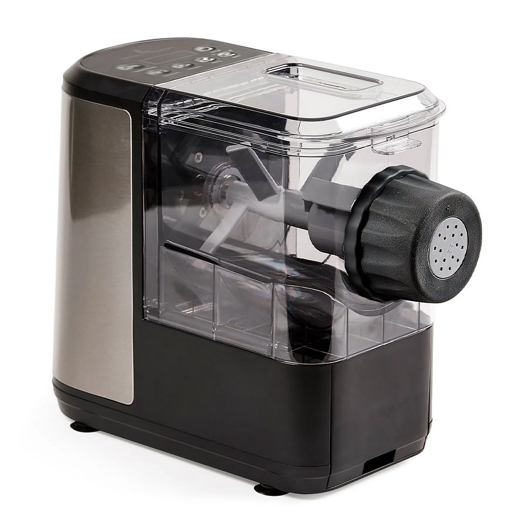 EMERIL LAGASSE Pasta & Beyond, Automatic Pasta and Noodle Maker with Slow Juicer - 8 Pasta Shaping Discs Black