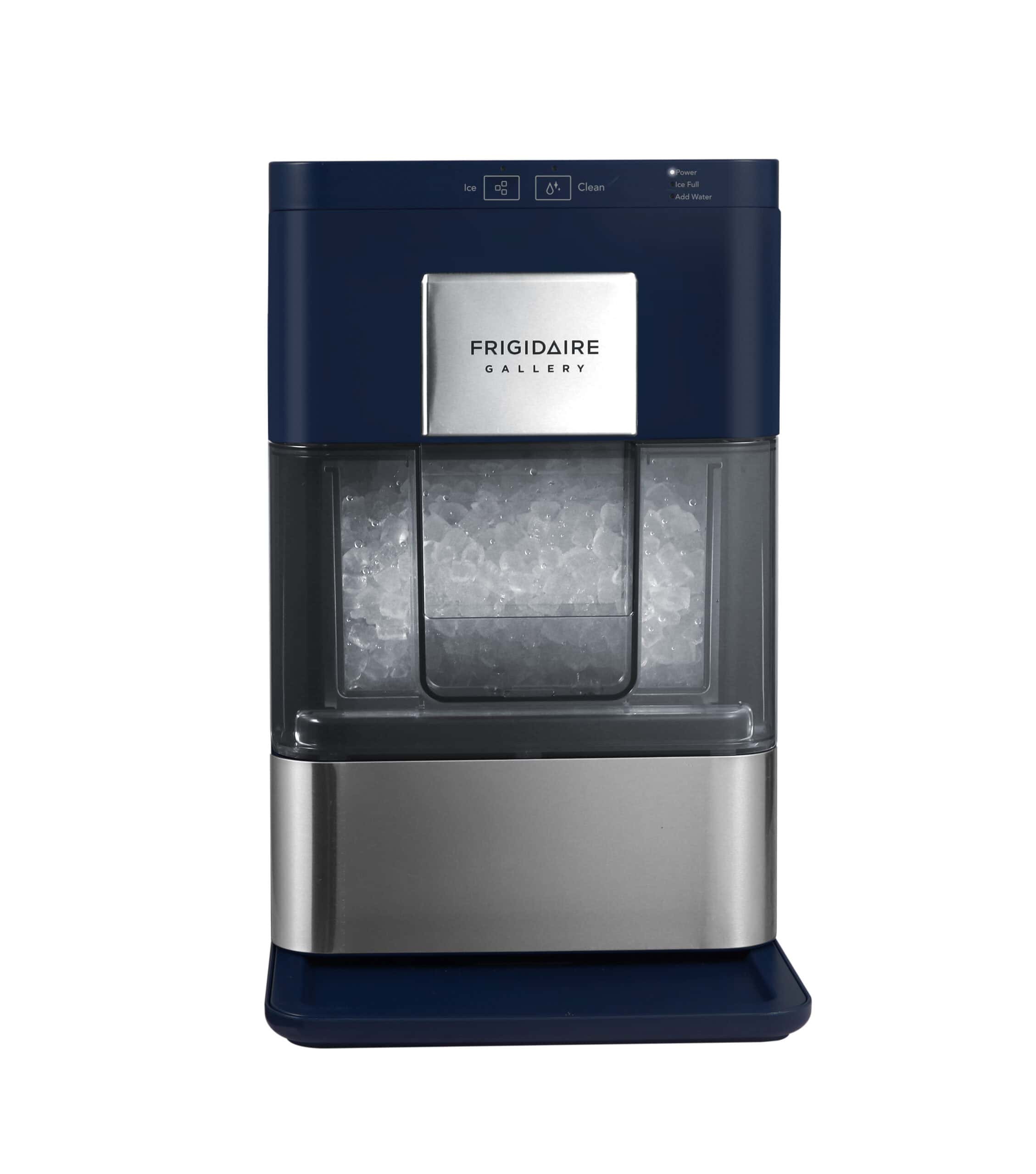 Frigidaire Gallery 44 lbsDay Capacity Ice Maker, Stainless steel accent, Navy