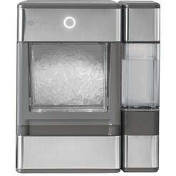 GE Profile Opal Nugget Ice Maker + Side Tank, Countertop Icemaker, Stainless Steel, 24lbs Daily Ice Production