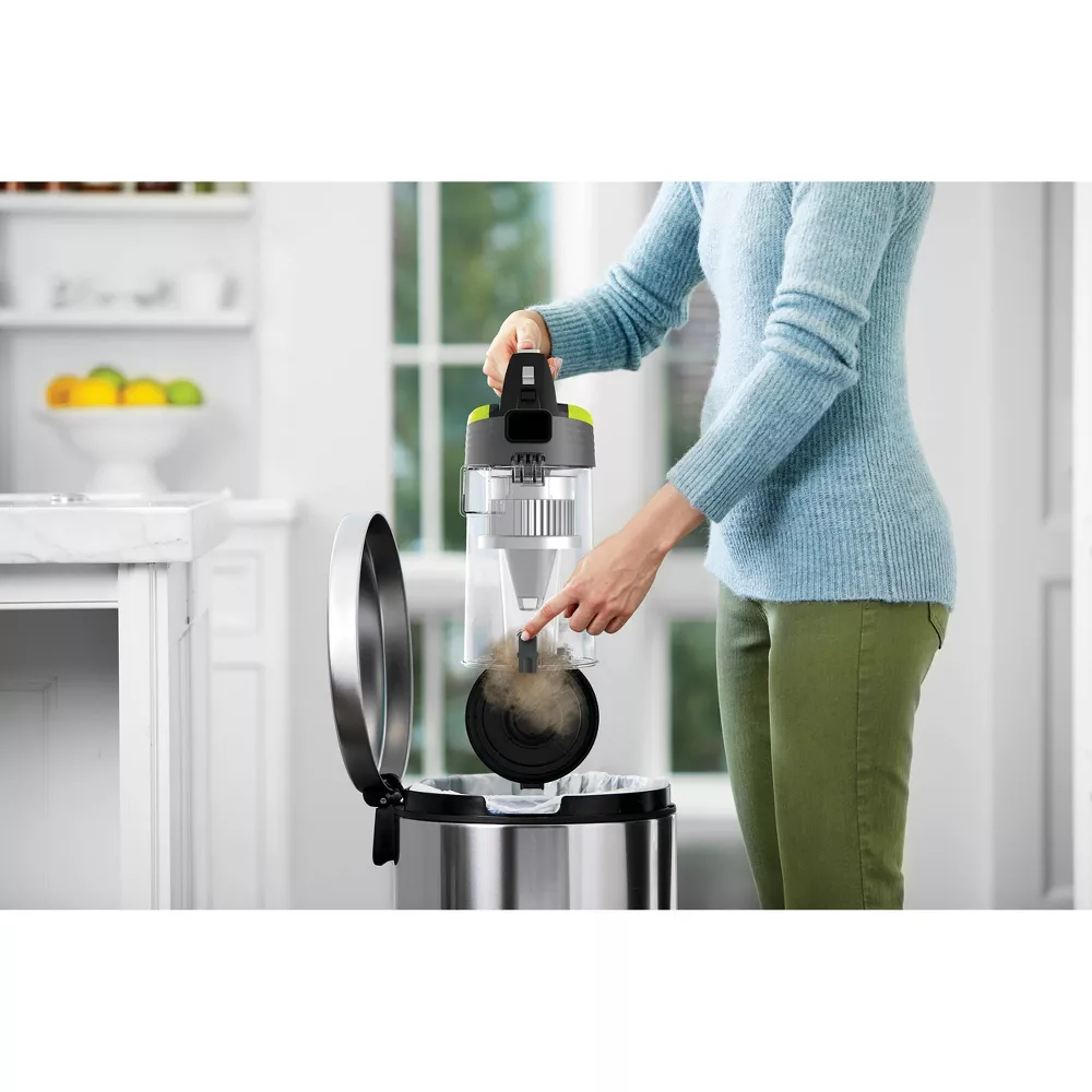BISSELL - CleanView Allergen Lift-Off Pet Vacuum - Black/ Electric Green