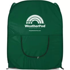 WeatherPod by Under the Weather MyPod 2XL 2-Person Pop-Up Tent, Hunter Green