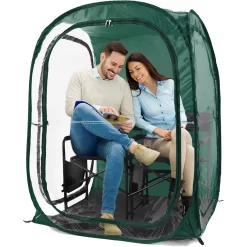 WeatherPod by Under the Weather MyPod 2XL 2-Person Pop-Up Tent, Hunter Green