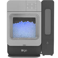 Orgo Products The Sonic Countertop Ice Maker, Nugget Ice Types, 33 lbs of Ice, Charcoal