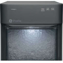 GE Profile Opal 2.0 Countertop Nugget Ice Maker, Ice Machine with WiFi Connectivity, Smart Home Kitchen Essentials, Black Stainless