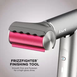 Shark - FlexFusion Air + Ceramic Styling & Drying System with Scalp Shield Mode - Metallic Mist