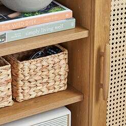 Better Homes & Gardens Springwood Cane TV Stand for TV's up to 65