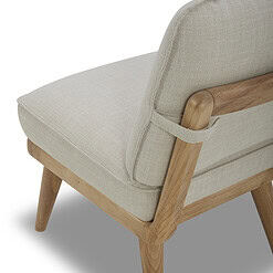 Better Homes & Gardens Springwood Slipper Chair, Light Honey