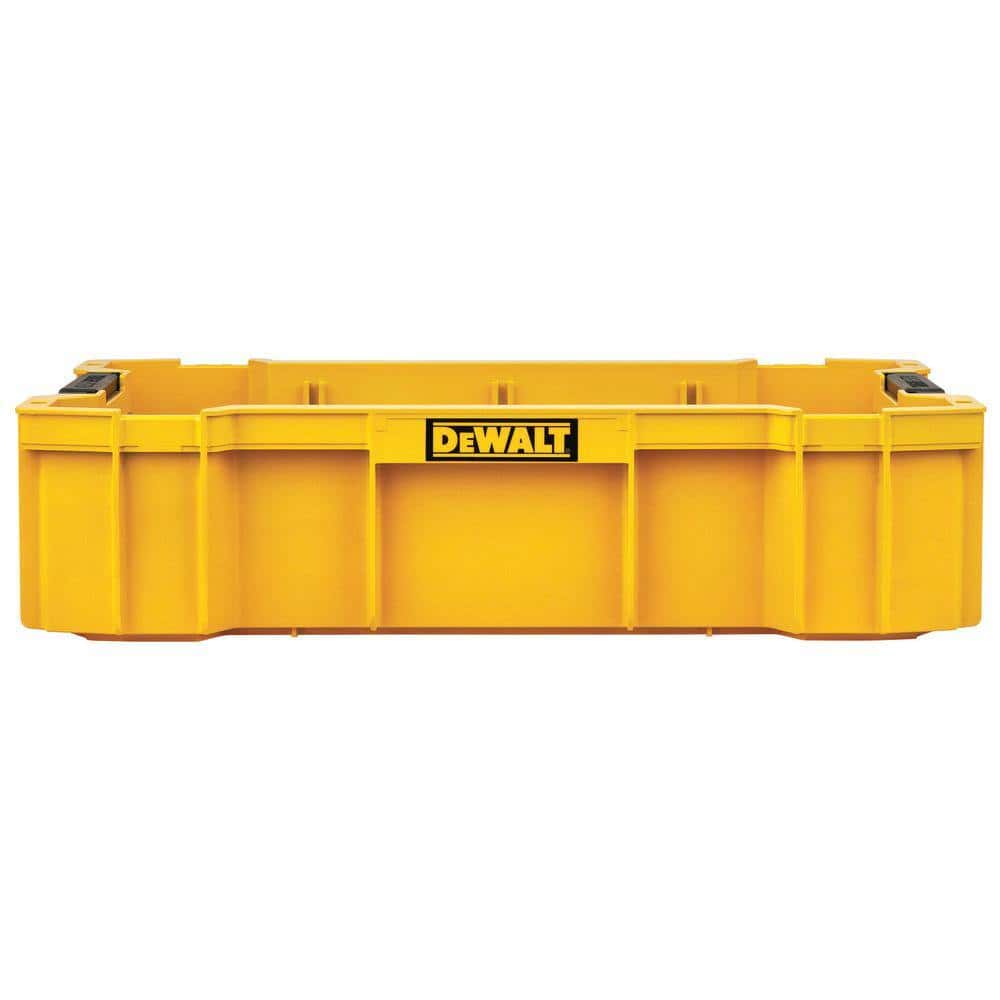 DEWALT TOUGHSYSTEM 2.0 22 in. Small Tool Box and TOUGHSYSTEM 2.0 Deep Tool Tray