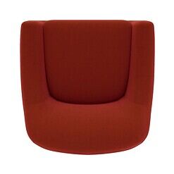 Better Homes & Gardens Emerson Curvy Accent Chair, Rustic Red Velvet
