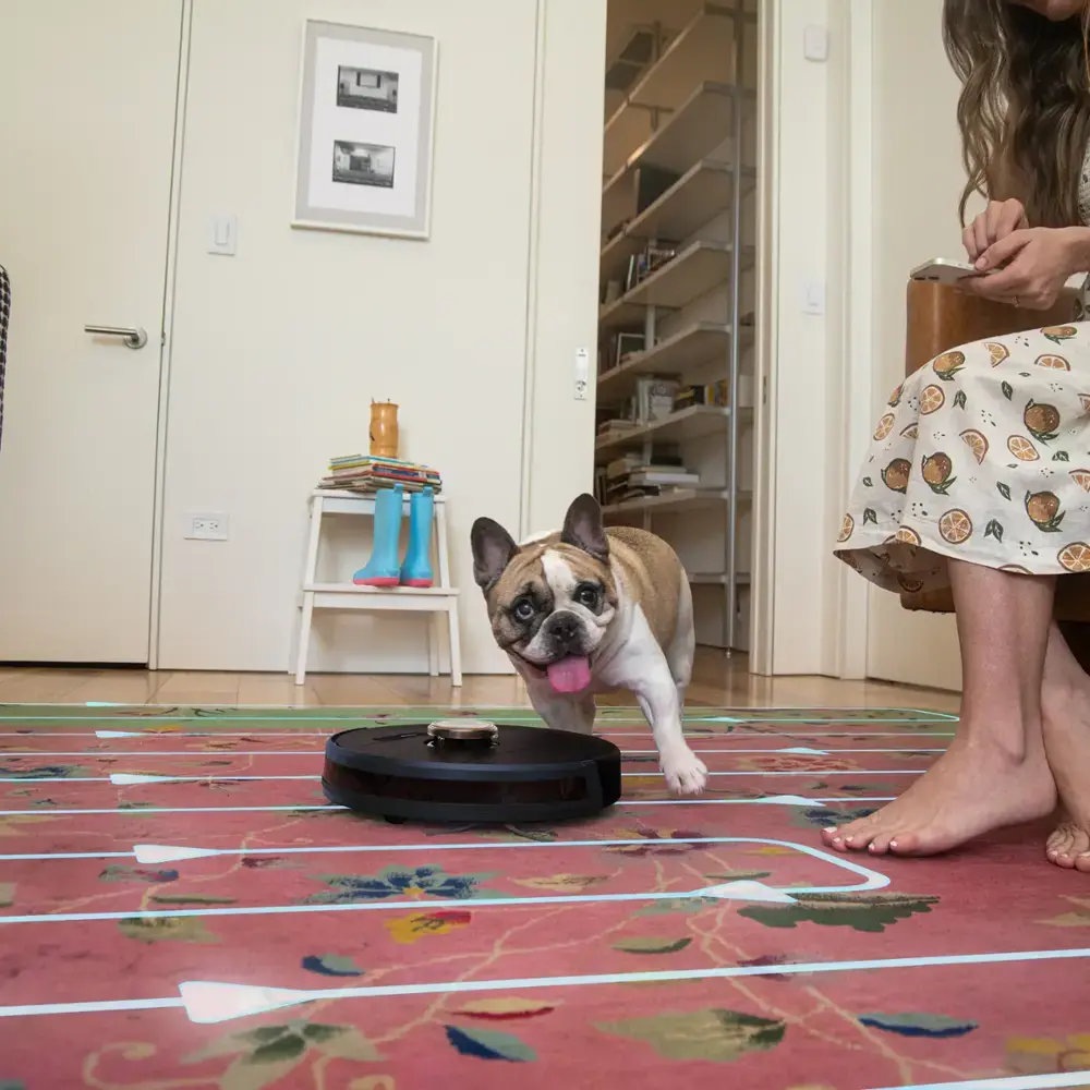bObsweep - PetHair SLAM Wi-Fi Connected Robot Vacuum Cleaner - Austin Espresso