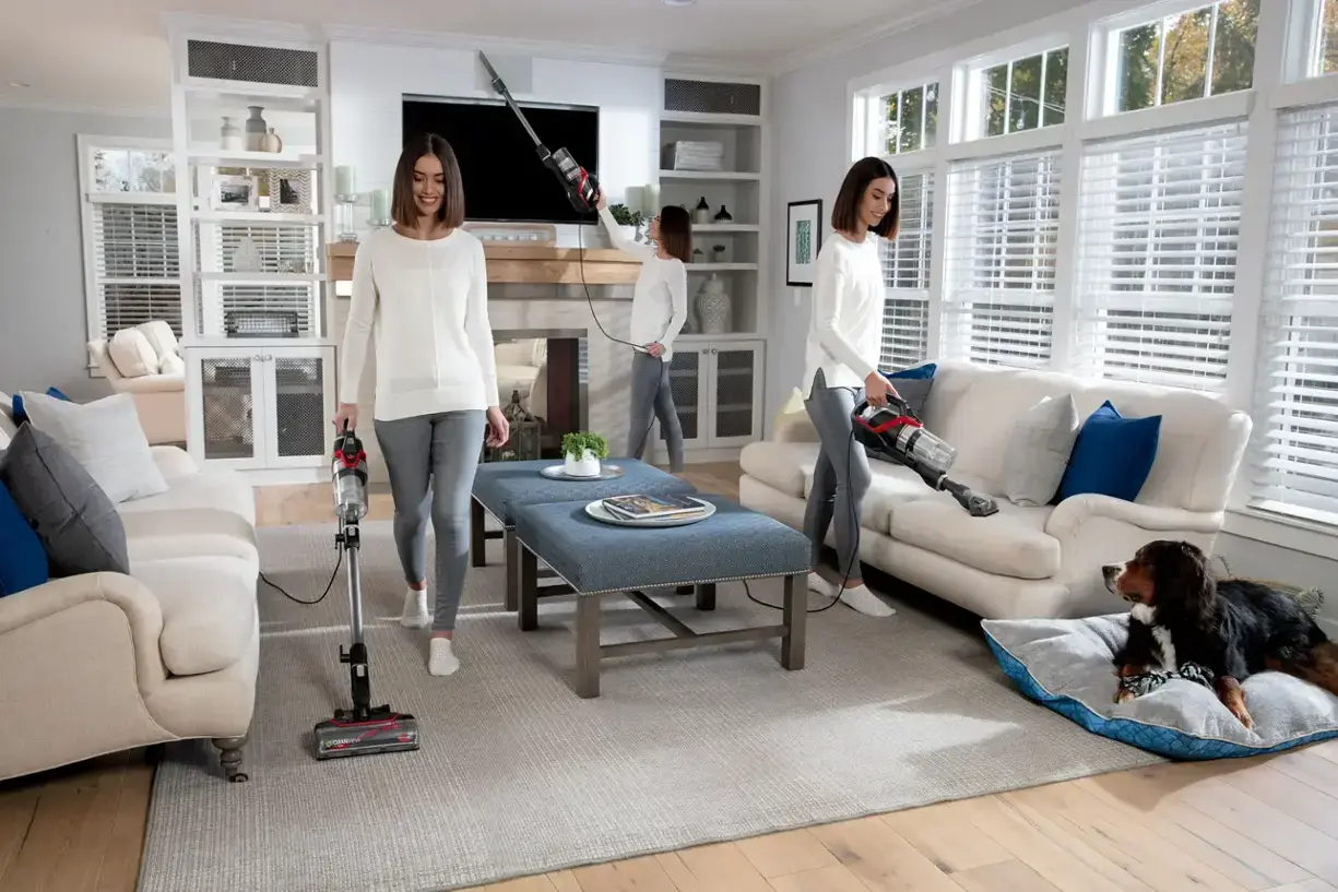 BISSELL - CleanView Pet Slim Corded Vacuum - Mambo Red