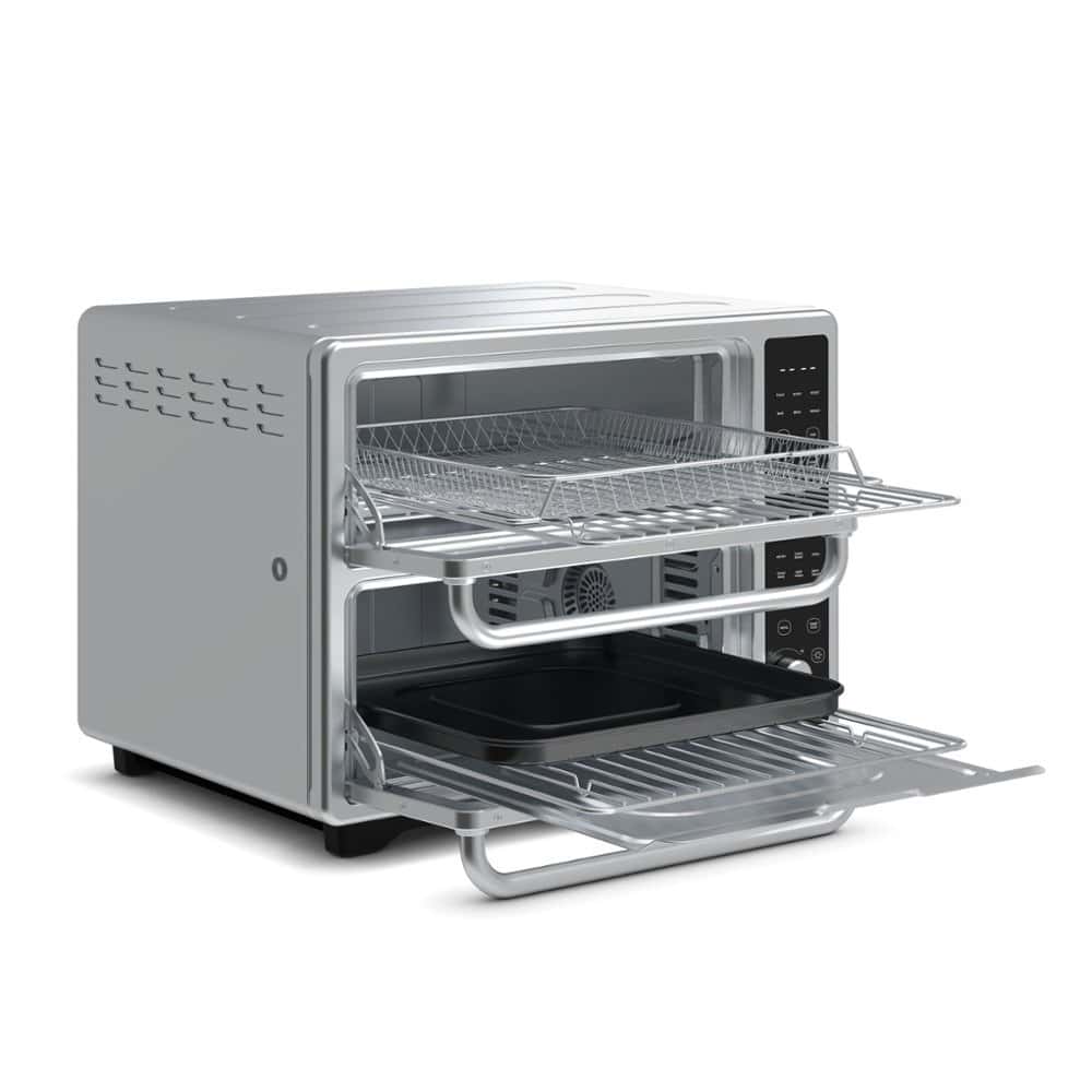 bella PRO - DoubleUp Oven with Probe Thermometer - Stainless Steel
