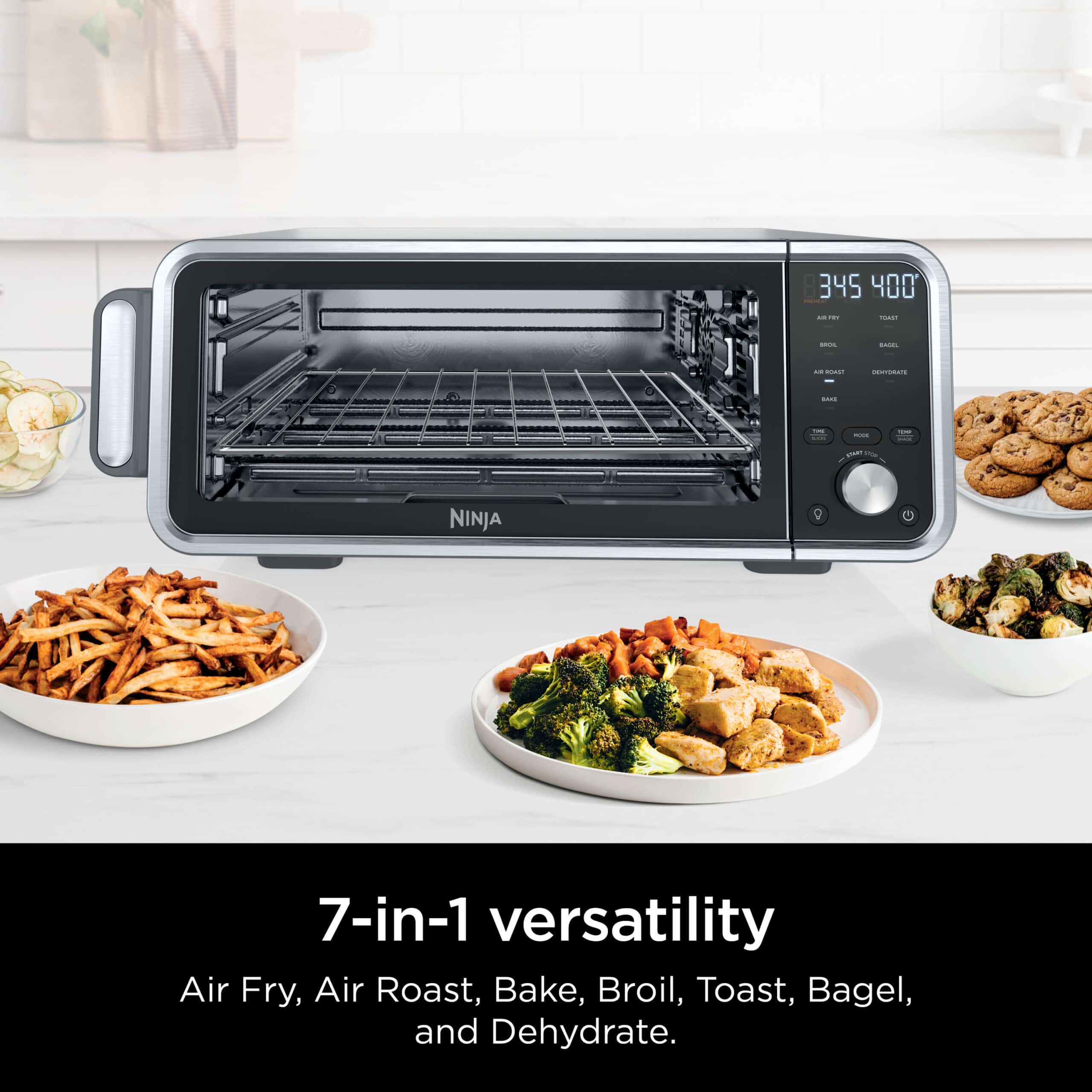 Ninja Foodi 7-in-1 Digital Pro Air Fry Oven, Countertop Oven, Dehydrate, 1800 Watts, SP200