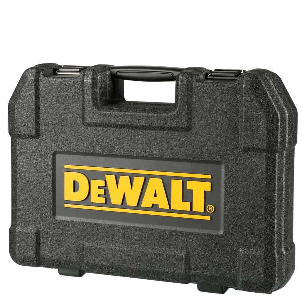 DEWALT DWMT73801 1/4 in. x 3/8 in. Drive Polished Chrome Mechanics Tool Set (108-Piece)
