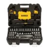 DEWALT DWMT73801 1/4 in. x 3/8 in. Drive Polished Chrome Mechanics Tool Set (108-Piece)