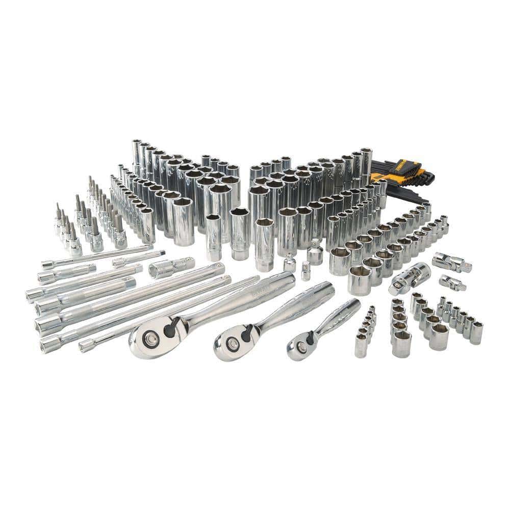 DEWALT DWMT75049 Chrome Vanadium Mechanics Tool Set (192-Piece)