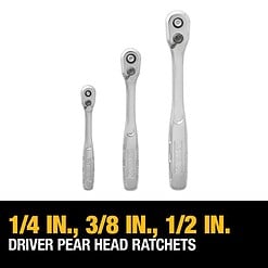 DEWALT DWMT75049 Chrome Vanadium Mechanics Tool Set (192-Piece)