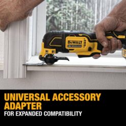 DEWALT ATOMIC 20V MAX Cordless Brushless Oscillating Multi Tool with (1) 20V 2.0Ah Battery and Charger