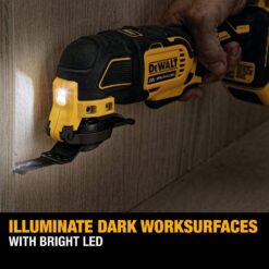 DEWALT ATOMIC 20V MAX Cordless Brushless Oscillating Multi Tool with (1) 20V 2.0Ah Battery and Charger