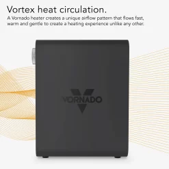 Vornado VMHi300 Whole Room Metal Space Heater - Storm Gray