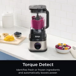 Ninja Detect Power Blender with BlendSense Technology, 72 oz. Pitcher, 1700 Watts, Vanilla Bean