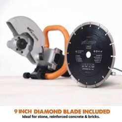 Evolution Power Tools R230DCT 9 in. Electric Concrete Saw