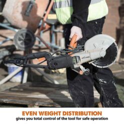 Evolution Power Tools R230DCT 9 in. Electric Concrete Saw