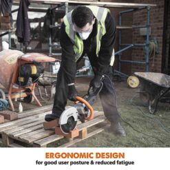Evolution Power Tools R230DCT 9 in. Electric Concrete Saw