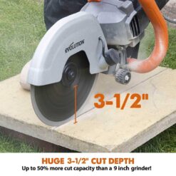 Evolution Power Tools R230DCT 9 in. Electric Concrete Saw