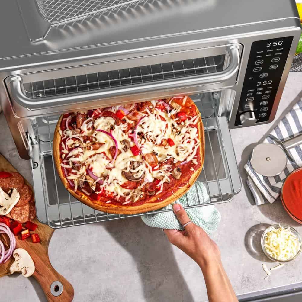 bella PRO - DoubleUp Oven with Probe Thermometer - Stainless Steel