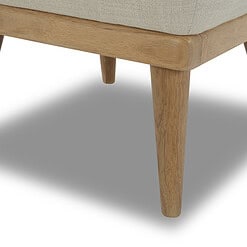 Better Homes & Gardens Springwood Slipper Chair, Light Honey