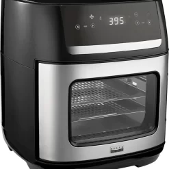bella PRO - 12.6-qt. Touchscreen Air Fryer Pizza Oven with Rotisserie - Stainless Steel