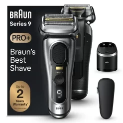 Braun Series 9 PRO+ Electric Shaver with 6 in 1 SmartCare Center - Silver