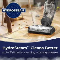 BISSELL - Crosswave Hydrosteam Corded Wet Dry Vac - Titanium/Cooper Harbor