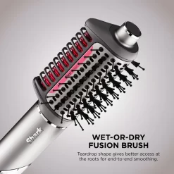 Shark - FlexFusion Air + Ceramic Styling & Drying System with Scalp Shield Mode - Metallic Mist