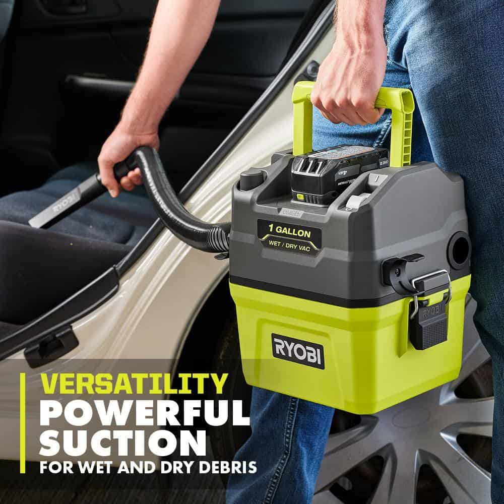 RYOBI ONE+ 18V Cordless 1 Gal. Wet/Dry Vacuum (Tool Only)