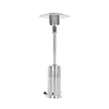 Fire Sense 46000-BTU Silver Stainless Steel Floorstanding Liquid Propane Patio Heater