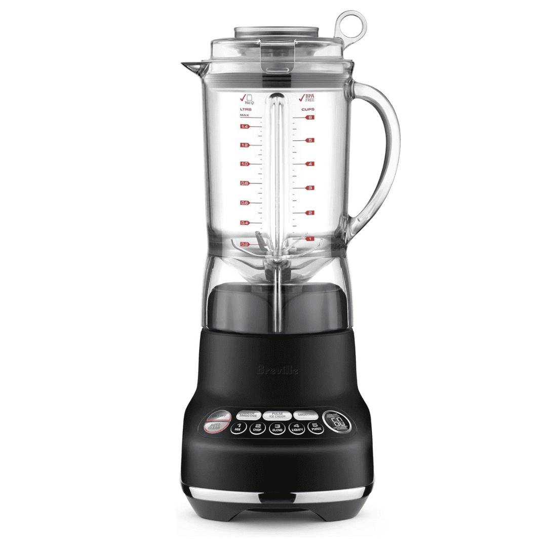 Breville BBL620BTR The Fresh & Furious Food Blender, 50oz, Black Truffle