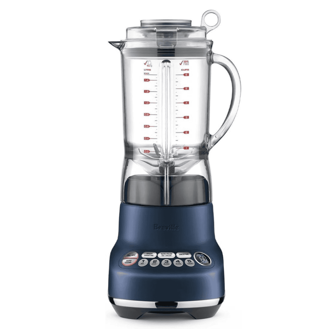 Breville BBL620DBL The Fresh & Furious Food Blender, 50oz, Damson Blue