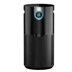 Shark - Air Purifier MAX with True NanoSeal HEPA, Cleansense IQ, Odor Lock, Cleans up to 1200 Sq. Ft - Charcoal Grey