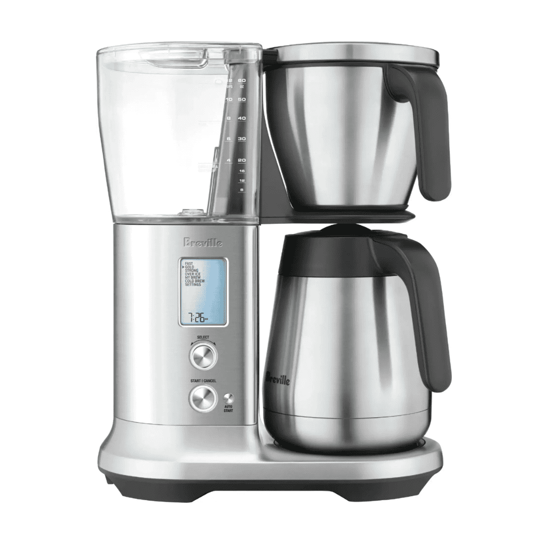 Breville - the Precision Brewer Thermal 12-Cup Coffee Maker - Brushed Stainless Steel