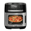 bella PRO - 12.6-qt. Touchscreen Air Fryer Pizza Oven with Rotisserie - Stainless Steel