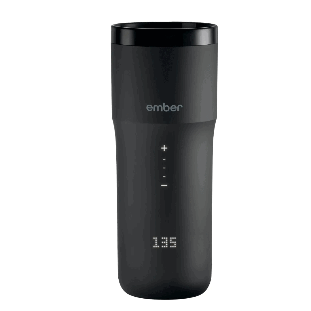 Ember - Travel Mug 2+, 12 oz, Temperature Control Smart Travel Mug - Black