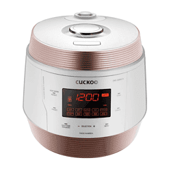 Cuckoo 5QT Electric Pressure Cooker with 10 Menu Options and Stainless Steel Pot