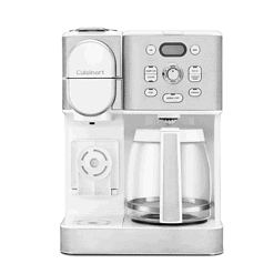 Cuisinart - Coffee Center 2-In-1 Coffeemaker - White