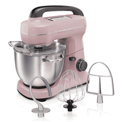 Hamilton Beach 7-Speed Stand Mixer & Attachments - Pink